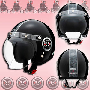 크로스커브110  쿠마몬  일본혼다 한정판 오픈페이스 헬멧